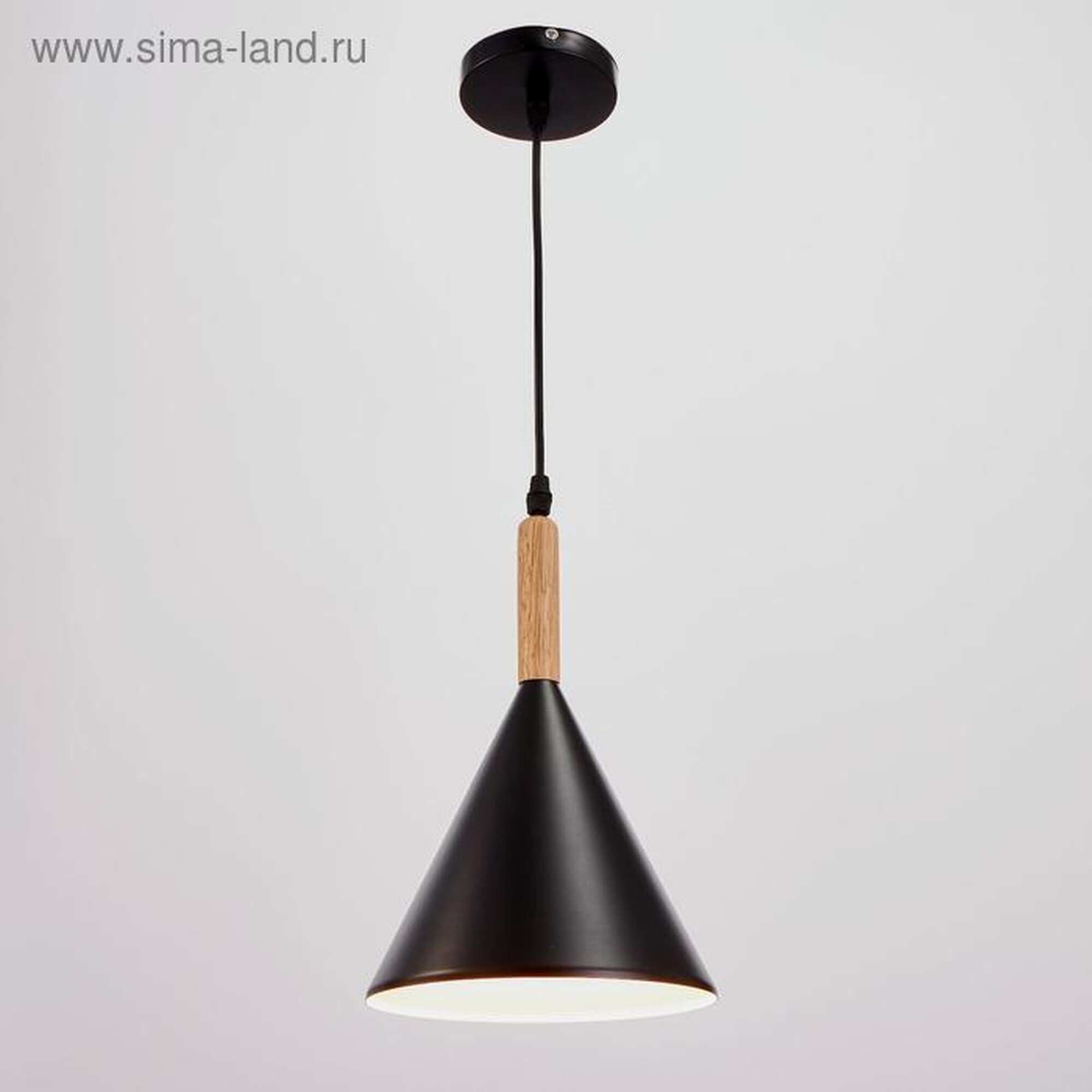 Светильник BayerLux 2034845 1 E27 40Вт черный 19 5х19 5х28 см