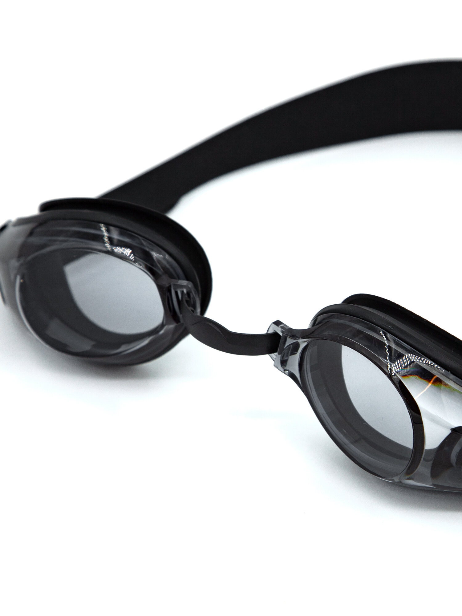 Очки для плавания, ANTI-FOG покрытие, UF-защита, цвет черный — фото 1