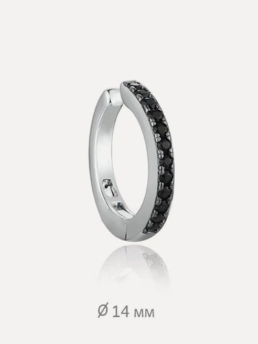 Изображение товара Серьги, серебро, 925 проба, шпинель синтетическая