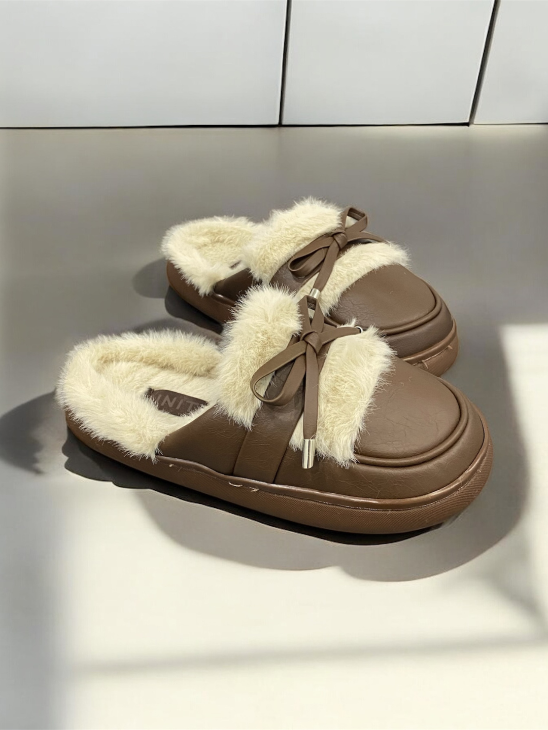 Тапочки Тапочки Женские, размер 36-37, brown — фото 1