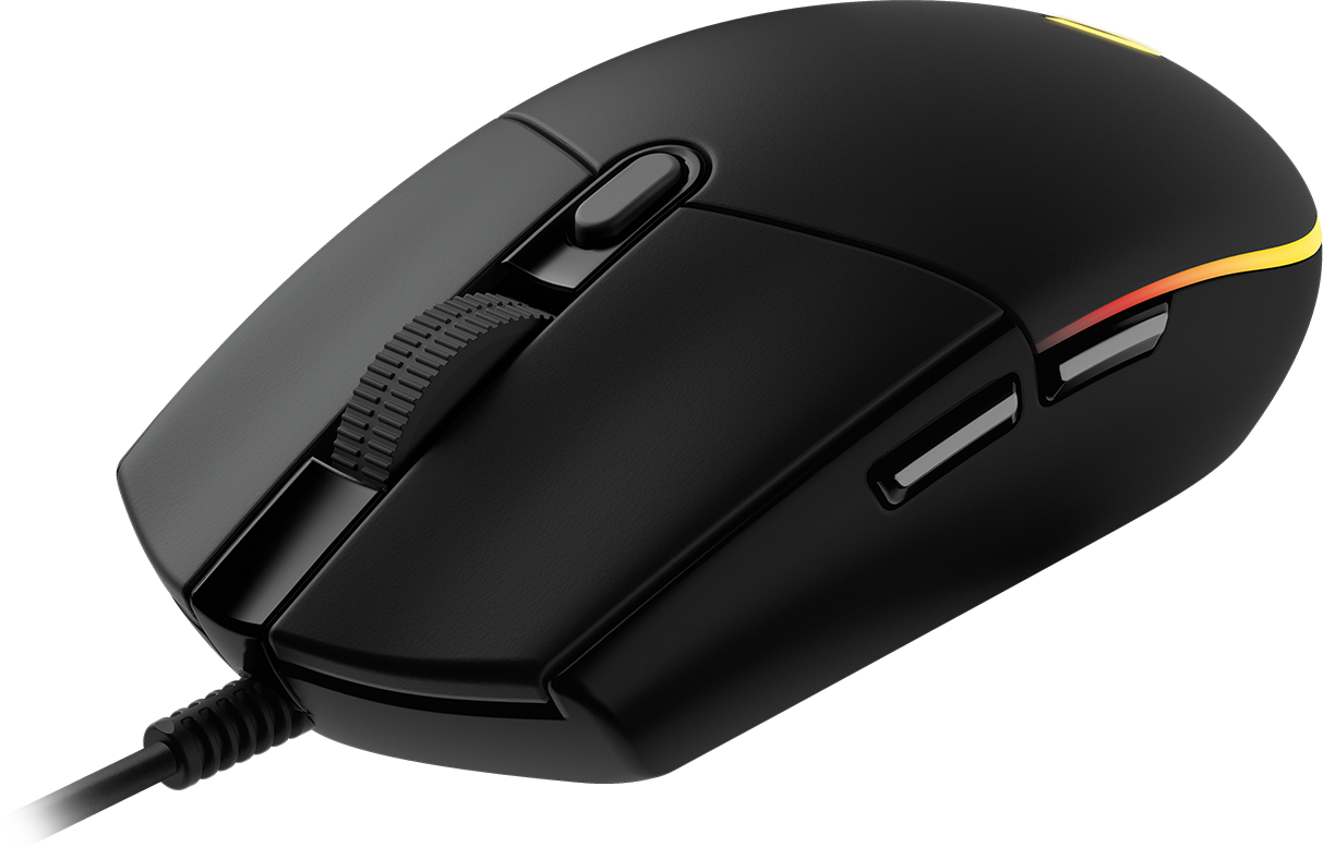 Игровая мышь Logitech G102, чёрный 910-005808