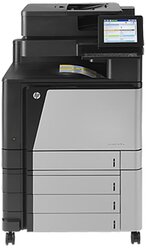 МФУ лазерное HP Color LaserJet Enterprise flow MFP M880z, цветн., A3, черный/серый