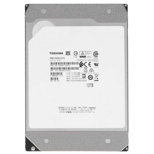 35 12 ТБ Жесткий диск Toshiba MG07 MG07ACA12TE 2871100₽