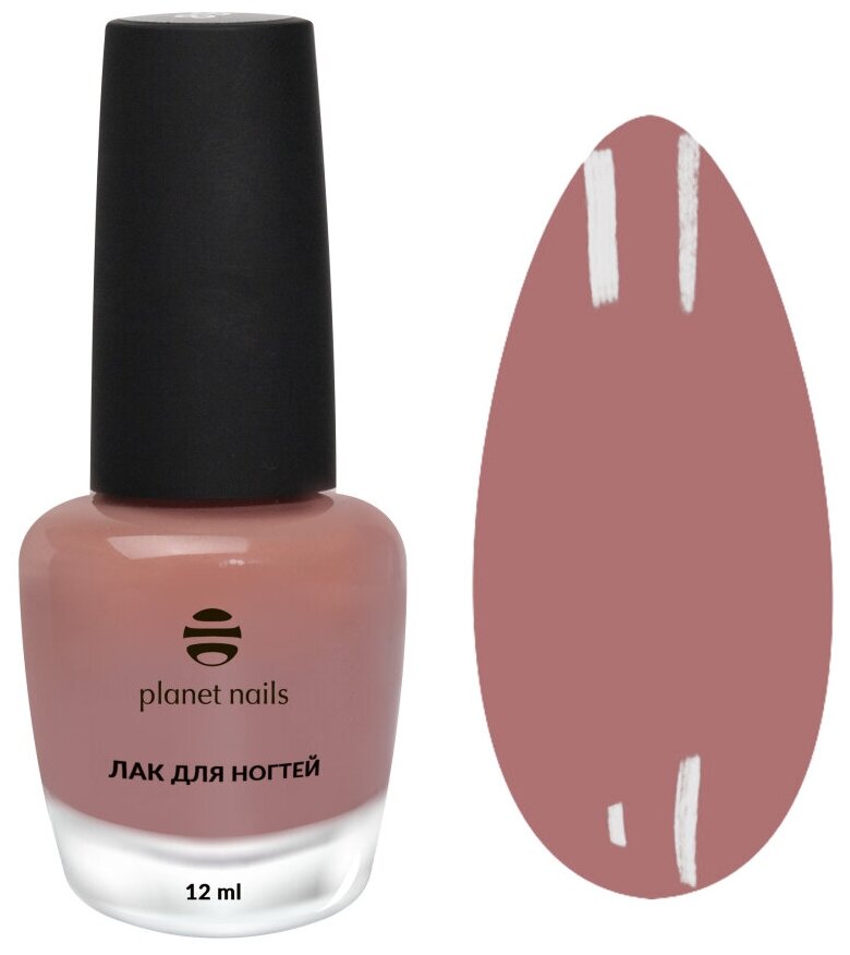 Лак для ногтей с гелевым эффектом Planet nails №895 12 мл арт.13895