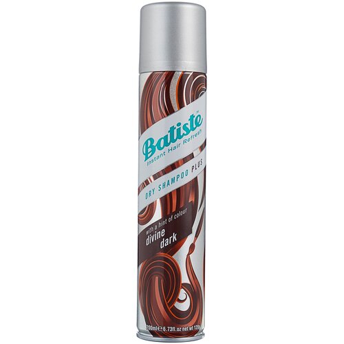 Batiste сухой шампунь Color Divine dark, 200 г, 200 мл батист batiste brunette сухой оттеночный шампунь 200 мл