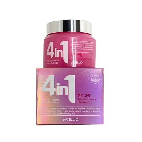 DR.CELLIO Крем для лица 4 в 1 восстанавливающий Teunteun cream recovery