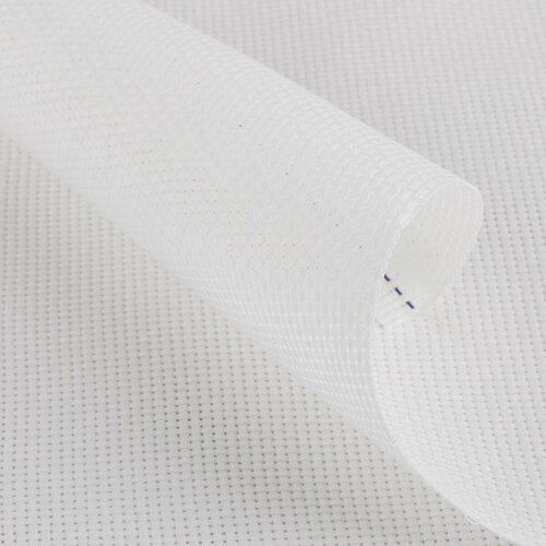 Канва для вышивания, Aida 11 ct, цвет: белый, 150х100 см, 100% хлопок