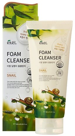 Ekel Foam Cleanser Snail Пенка для умывания с муцином улитки