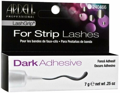 Ardell Lashgrip Adhesive Clear Клей для ресниц, черный, 7 г