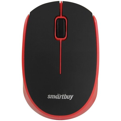 Беспроводная мышь SmartBuy One 368AG, красный/черный