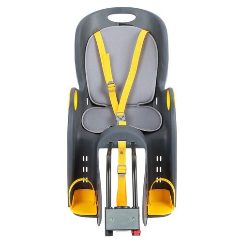 фото Велокресло заднее bq-8 универсальный крепеж, цвет темно-серый bq 2902531 .