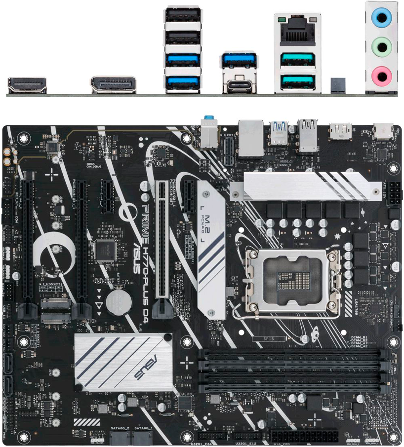 Материнская плата Asus PRIME H770-PLUS D4 (90MB1CU0-M0EAY0) - фото №6