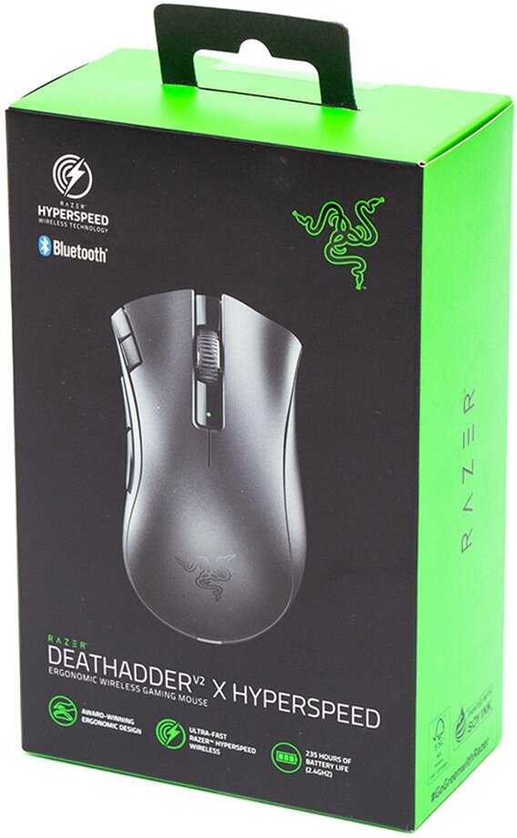 Беспроводная игровая мышь Razer DeathAdder V2 X HyperSpeed