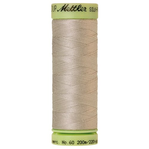 Нить для машинного квилтинга SILK-FINISH COTTON 60, 200 м 100% хлопок 0412 Fieldstone ( 9240-0412 ) нить для машинного квилтинга silk finish cotton 60 200 м 100% хлопок 1085 twilight 9240 1085