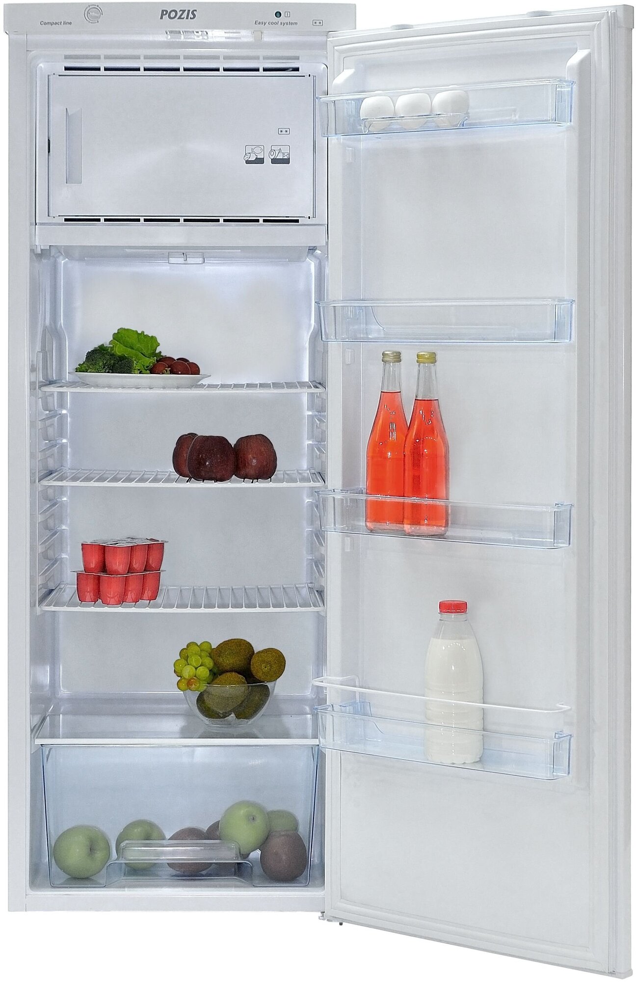 Холодильник Pozis RS-416 серебристый металлоплас . - фотография № 3