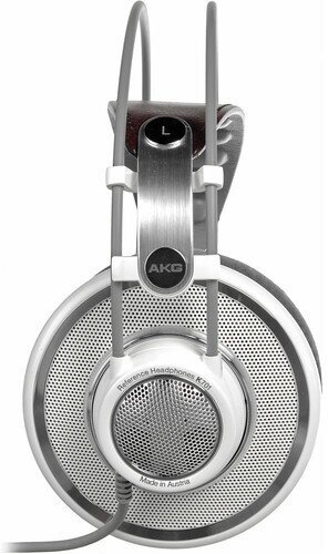 Наушники AKG K701, 3.5 мм, мониторы, серебристый [2458x00180] - фото №12