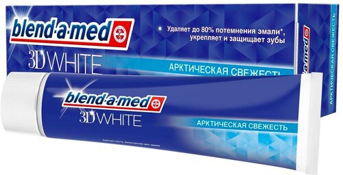 Зубная паста Blend-a-med 3D White Свежесть Мятный Поцелуй 100 мл (1 шт)