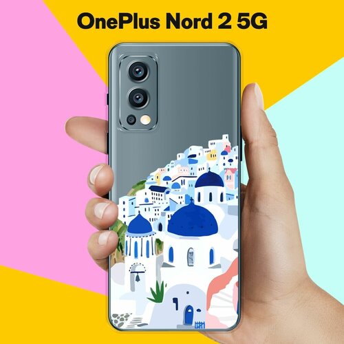 Силиконовый чехол на OnePlus Nord 2 5G Греция / для ВанПлас Норд 2 5 Джи силиконовый чехол на oneplus nord 2 ванплас норд 2 evil girl