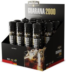 Предтренировочный комплекс Maxler Guarana 2000 Shot (14x25 мл) кола