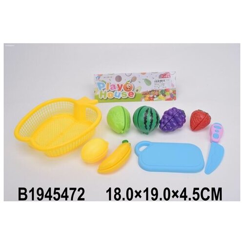 Набор Продукты на липучках RONG XING TOYS TM 1945472 набор продуктов с посудой xing jia toys пицца 6623325 разноцветный