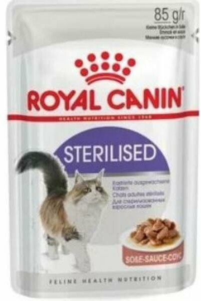Royal Canin Кусочки в соусе для кастрированных кошек 1-7лет (Sterilized) 0.085 кг