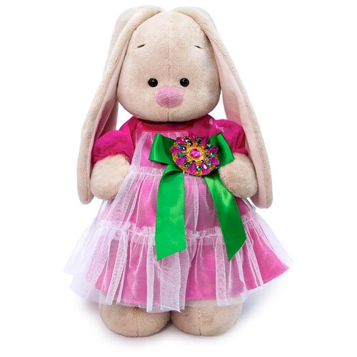 Мягкая игрушка BUDI BASA Зайка Ми Маджентовый сапфир 25 см