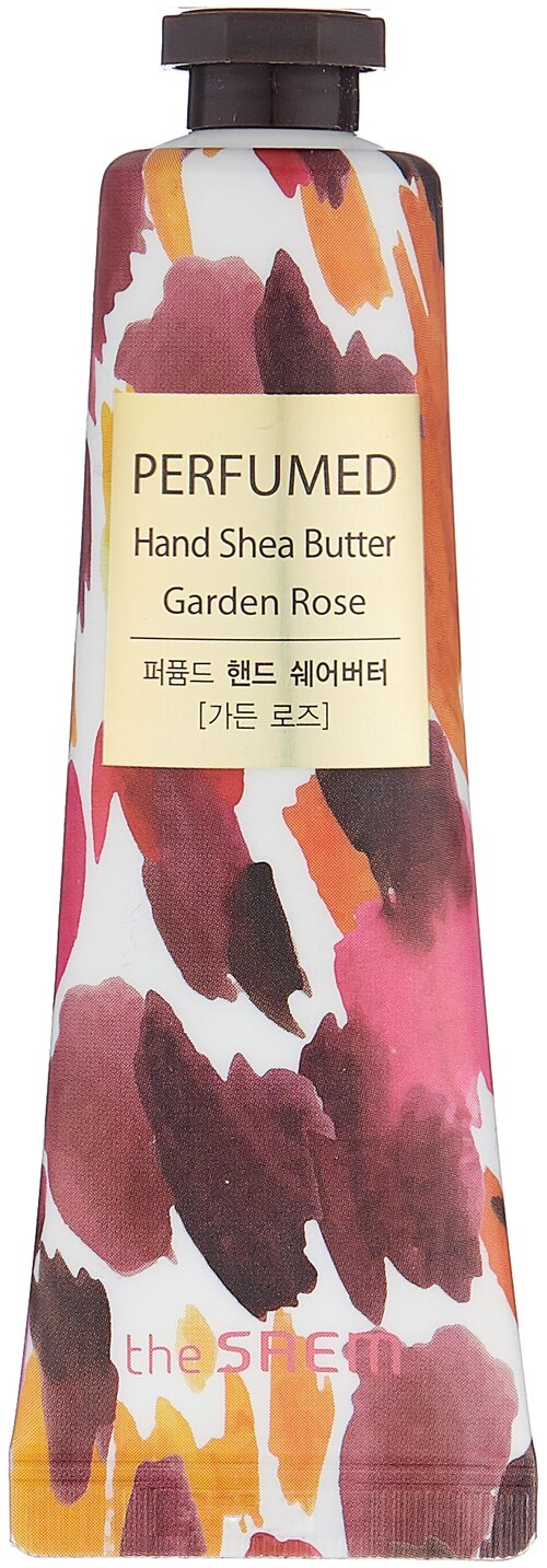 The Saem Крем-масло для рук Perfumed hand shea butter Garden Rose, 30 мл
