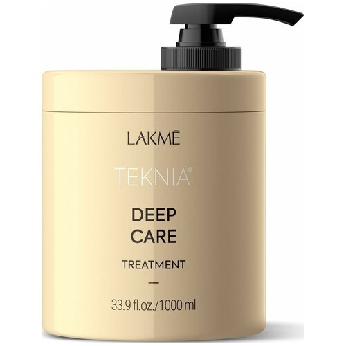 Lakme Teknia Deep Care Восстанавливающая маска для поврежденных волос, 1000 г, 1000 мл, бутылка