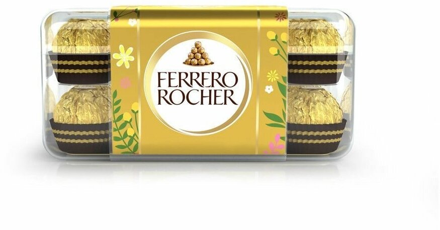 Конфеты Ferrero Rocher хрустящие из молочного шоколада 200г - фото №19