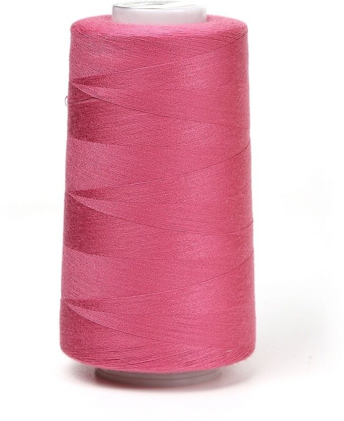 Швейные нитки MAXag basic 50/2 полиэстер, 5000 ярд, цвет 567 розовый Max (2.50/2. POL.567)