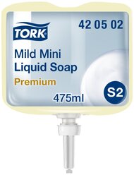 TORK Мыло жидкое Premium S2 Мини мягкое косметическое, 475 мл