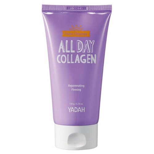 Yadah пенка для умывания All Day Collagen Foam Cleanser, 150 мл, 150 г коллагеновая очищающая пенка для умывания yadah all day collagen foam cleanser 150 гр