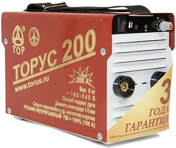 Инвертор сварочный ТОРУС-200 классик