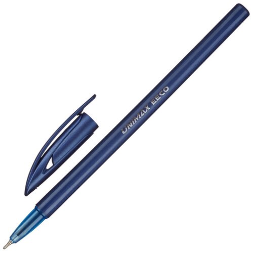 Ручка шариковая неавтоматическая Unomax/Unimax EECO 0,7мм, син, масл