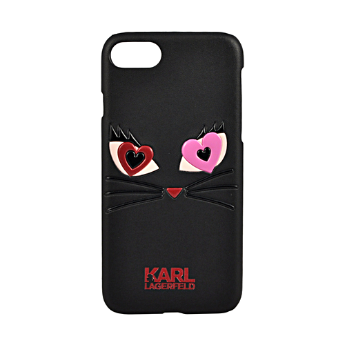 Накладка Karl Lagerfeld Choupette in Love 2 Hard для iPhone 7 / 8 / SE 2020 - Black