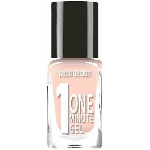 BELOR DESIGN Лак для ногтей One minute gel, тон 201