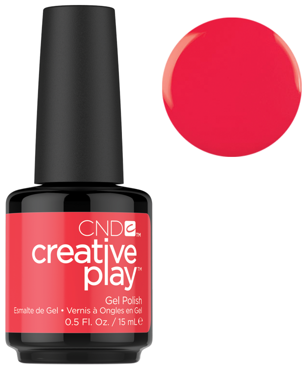 - CND Creative Play Gel Polish, 453, Hottie Tomattie, 15 