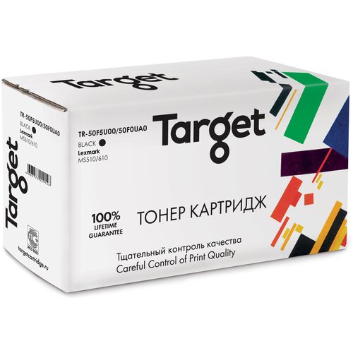 Картридж Target 50F5U00/50F0UA0, черный, для лазерного принтера, совместимый картридж target 50f5u00 50f0ua0 черный для лазерного принтера совместимый