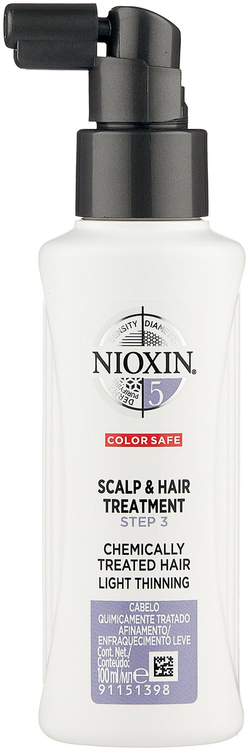 Nioxin System 5 Питательная маска для кожи головы, 100 мл, аэрозоль