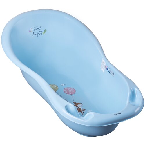 Ванночка Tega Baby Forest Fairytale (FF-005), голубой, 28 л, 53х30х102 см детские ванночки tega baby ванночка лесная сказка 86 cм