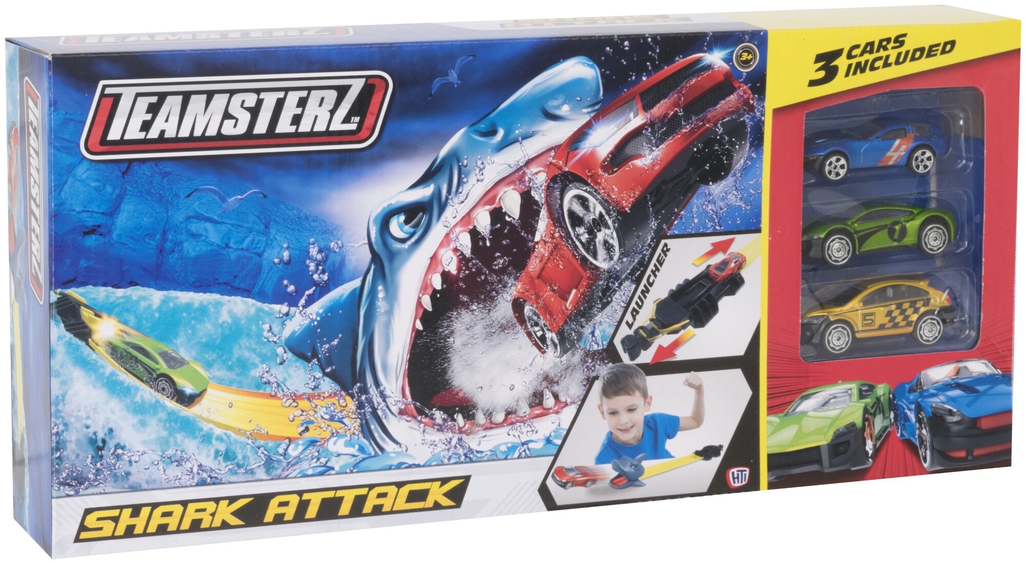 Игровой набор для детей Teamsterz "Трасса SHARK ATTACK с