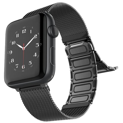 фото Браслет raptic classic plus для apple watch 42/44мм чёрный yandex market