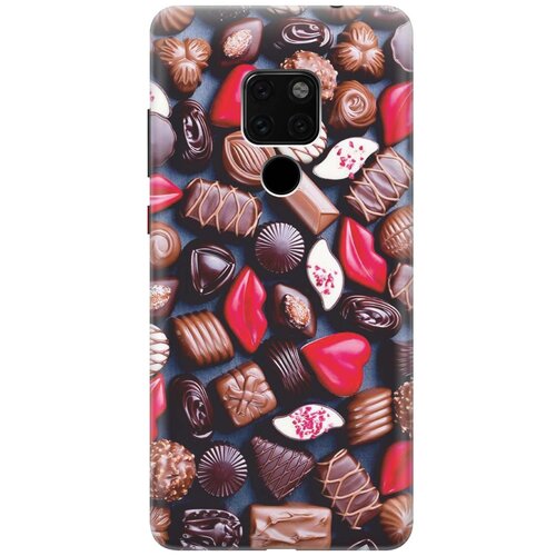 фото Re:paчехол - накладка artcolor для huawei mate 20 с принтом "набор шоколада"