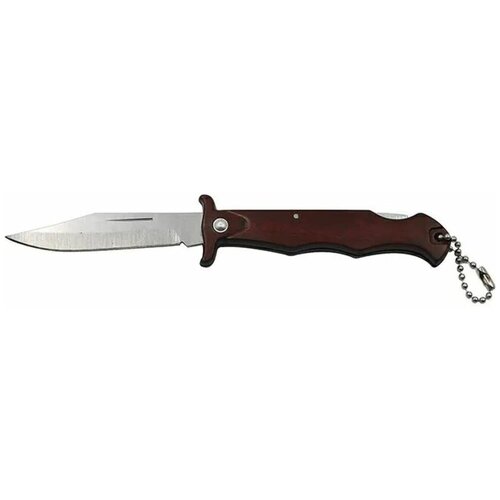 Нож складной, коричневый 9-014 нож туристический следопыт дл клинка 70 мм с открывашкой на блистере 360