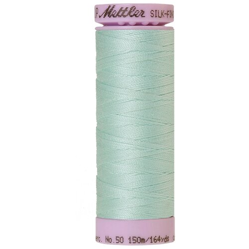 Нить для машинного квилтинга SILK-FINISH COTTON 50, 150 м 100% хлопок 0406 Mystic Ocean ( 9105-0406 )