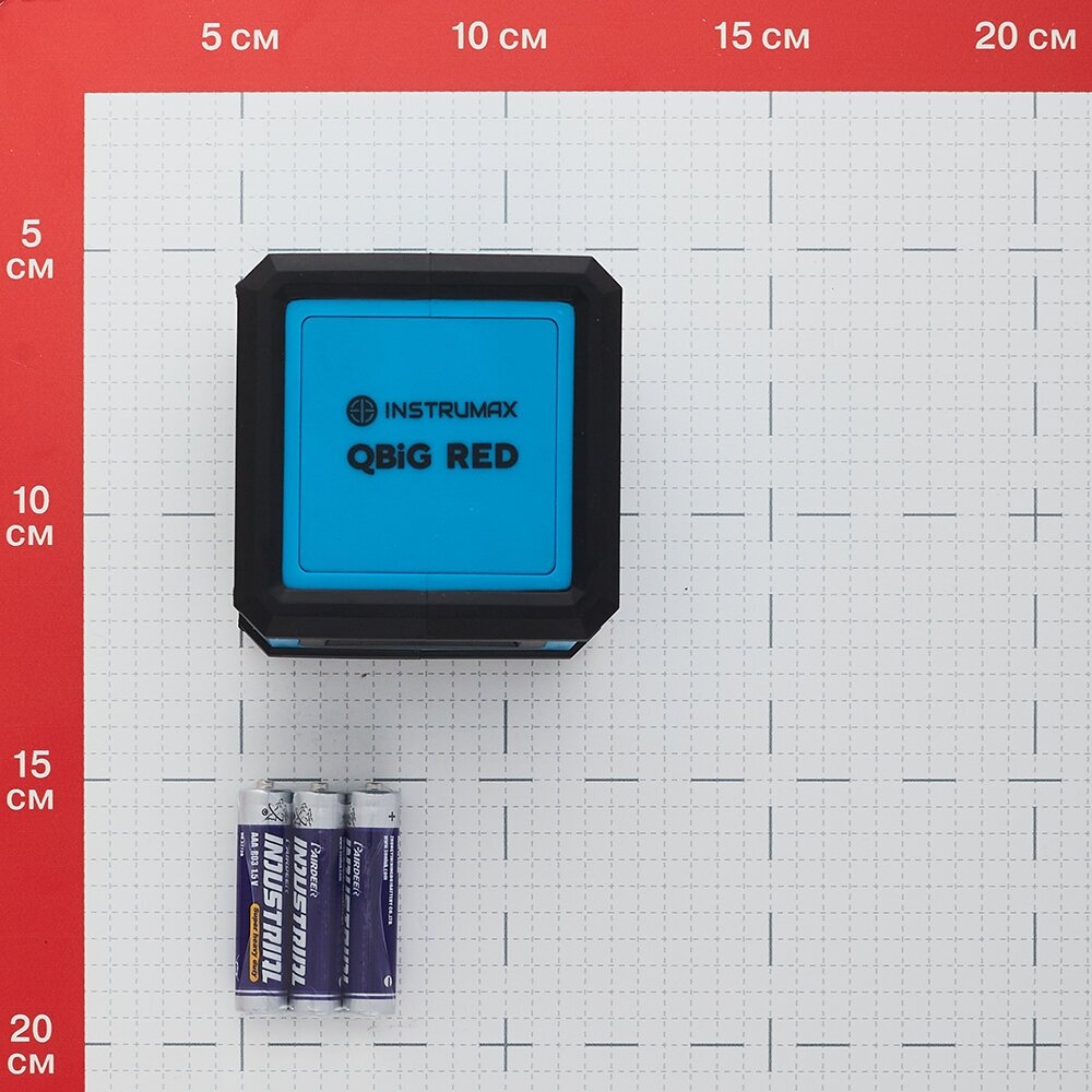 Лазерный уровень INSTRUMAX QBIG RED [im0130] - фото №4