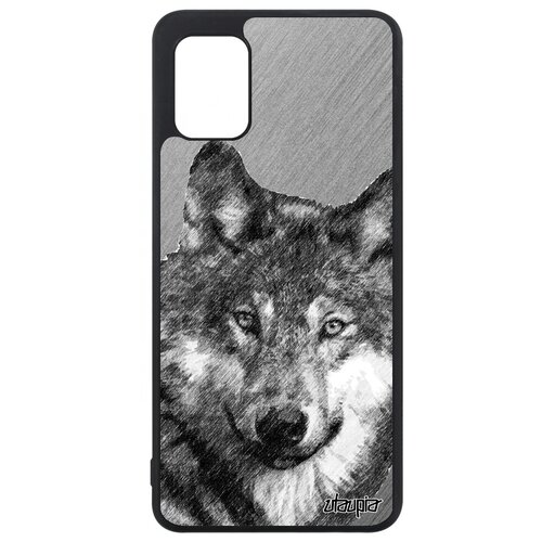 фото Чехол на мобильный galaxy a31, "дикий волк" хищник хаски utaupia