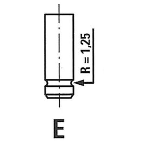 Выпускной клапан Freccia R4775/RCR freccia клапан выпускной psa freccia r6727rcr