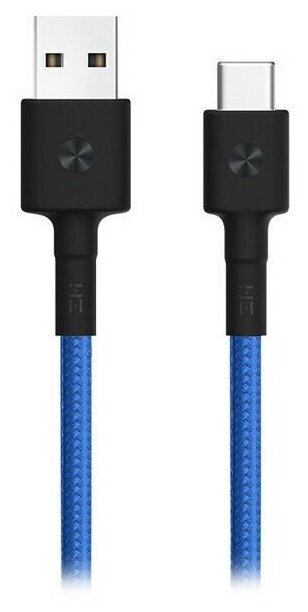 Кабель ZMI USB - USB Type-C (AL411), 0.3 м, синий