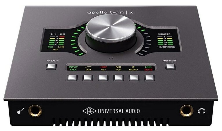 Внешняя звуковая карта UNIVERSAL AUDIO Apollo Twin X QUAD Heritage Edition